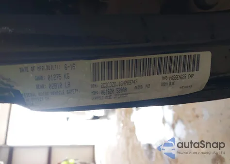 2016 Dodge Challenger Srt 392 z USA, uszkodzony, nr VIN 2C3CDZDJ1GH289747